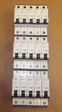 Lot Of 15 - 10 AMP Siemens 5SY4110-7 MCB C8 Single Pole Circuit Breaker 230/400V