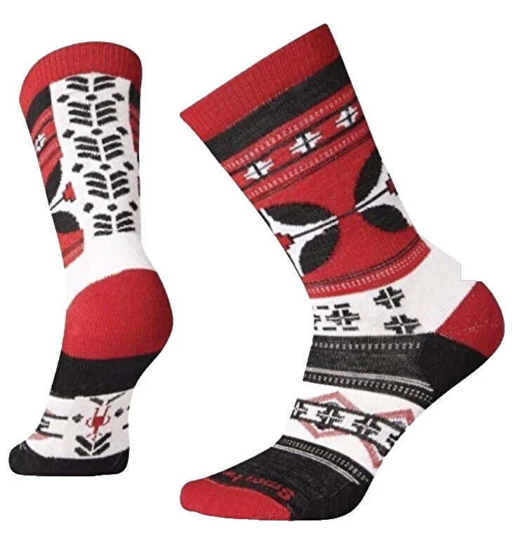 SmartWool Lana Merino Calcetines a Rayas para mujeres