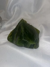 Andara Crystal Glass Emerald Green Monatomic Selenium Under Blacklight 1500Grams