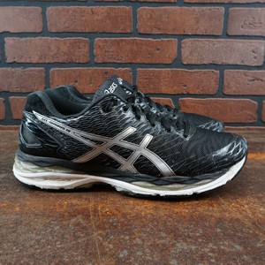 asics nimbus 18 womens black