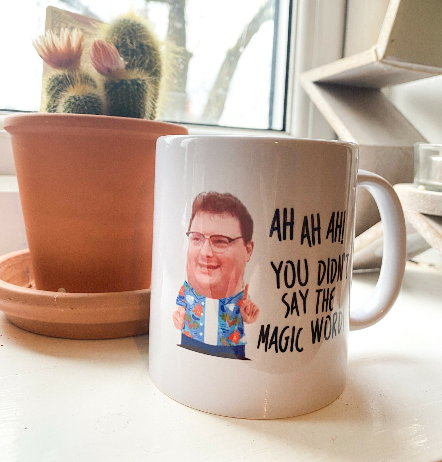 Jurassic Park Mug Dennis Nedry Coffee Cup Jurassic World Dominion T