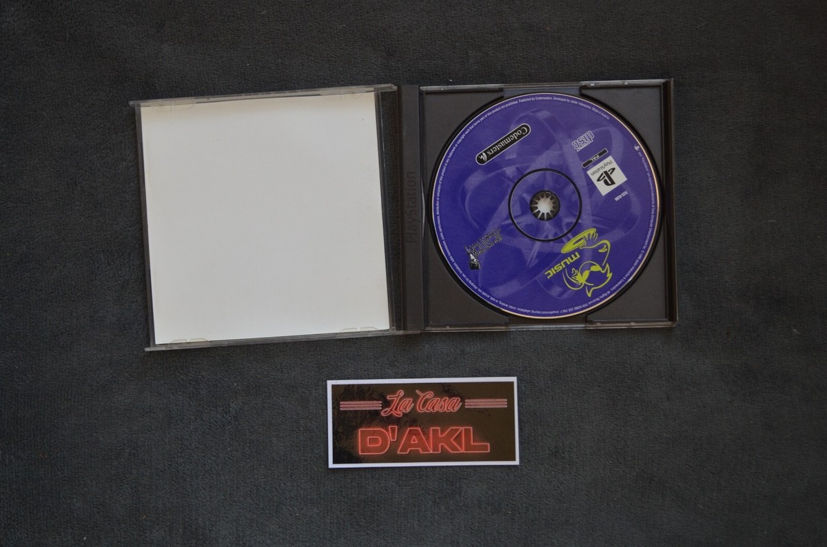 Jeu "Music" Complet FR - Pour Sony PlayStation 1 (PS1) - État Comme Neuf