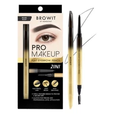BROWIT  by Nongchat Pro Makeup Flat Eyebrow Pencil Soft Brush Easy Drawing