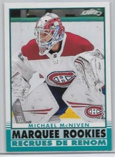 MICHAEL McNIVEN 20-21 UD SERIES #2 OPC RETRO MARQUEE ROOKIE SP RC/HEAT/FLAMES