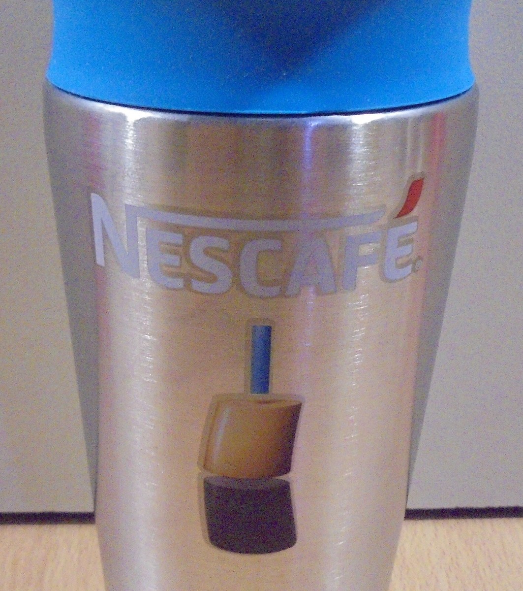 NESTLE NESCAFE COFFEE ADVERTISIGN THERMOS