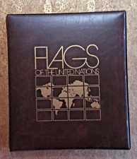 1983 Fleetwood Flags of the United Nations Complete First Day Covers Folio  Mint