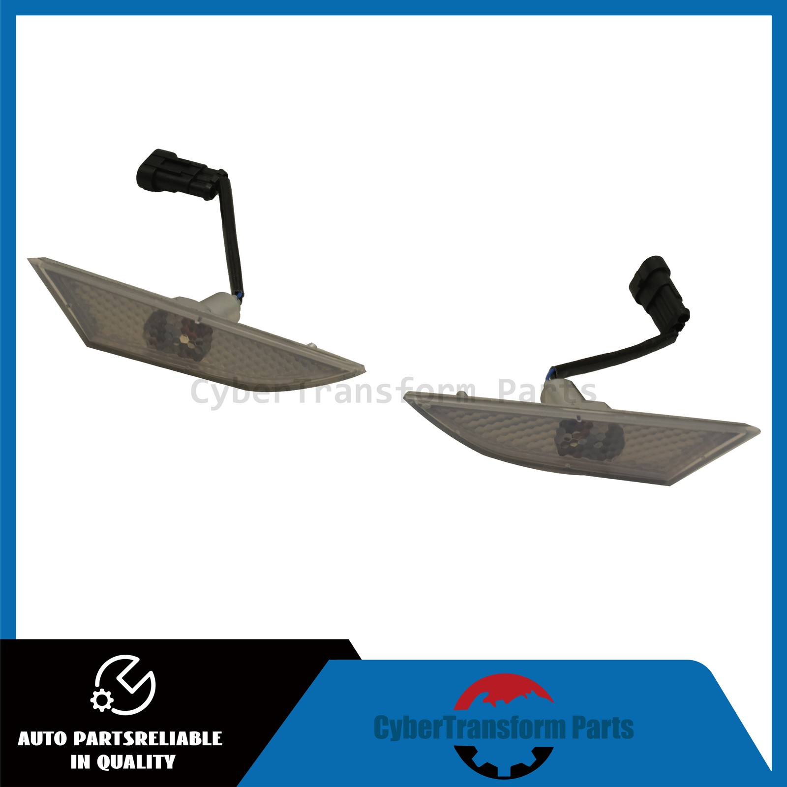 2x For Lamborghini Gallardo LP560-4 LP550-2 Bumper Side Marker Indicator Front