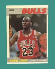 RARE 1987 Fleer #59 Michael Jordan 2nd Year 🐐