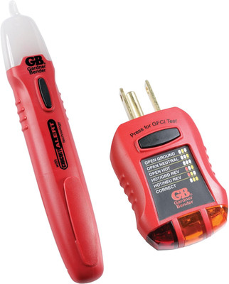 Gardner Bender GTK-2 Safety Kit, GVD-3504 Non-Contact Voltage Tester and GFI-350