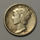 Nicer Low Mintage 1925 D Winged Liberty Head Mercury Dime