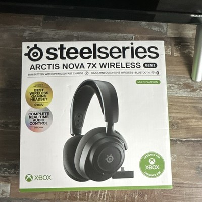 NEW & SEALED SteelSeries Arctis Nova 7X Wireless Gen 2 Gaming Headset Black