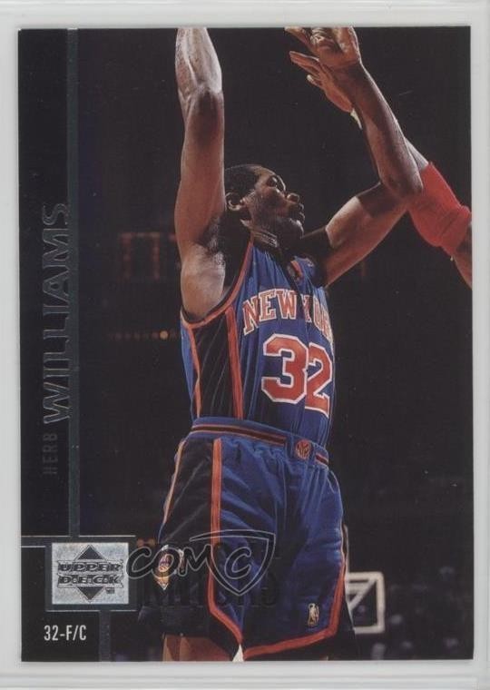1997-98 Upper Deck Herb Williams #263 16ez