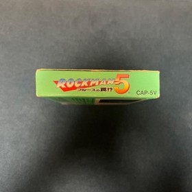 Perfect Mega Man 5: Blues Trap ROCKMAN Famicom #f911c8