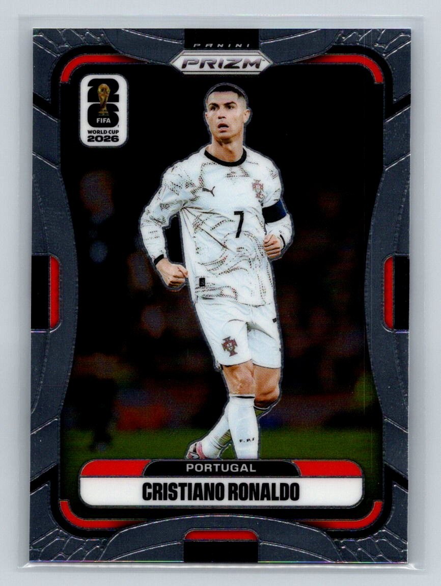 2026 Panini Prizm FIFA World Cup Cristiano Ronaldo Base view 1