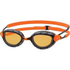 Zoggs Predator Polarized Ultra Swim Goggles, Gray/Orange/Copper, Regular