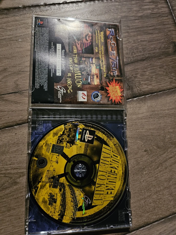 Duke Nukem: Time to Kill (Sony PlayStation 1 PS1, 2001) CIB COMPLETE - Image 2 of 4