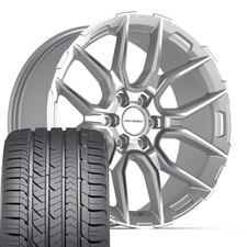 Df18a 22x9 Silver Defiant Wheels Goodyear Sport Tires Fit Gmc Sierra Yukon Df18a 22x9 Silver Defiant Wheels Goodyear Sport Tires Fit Gmc Sierra Yukon