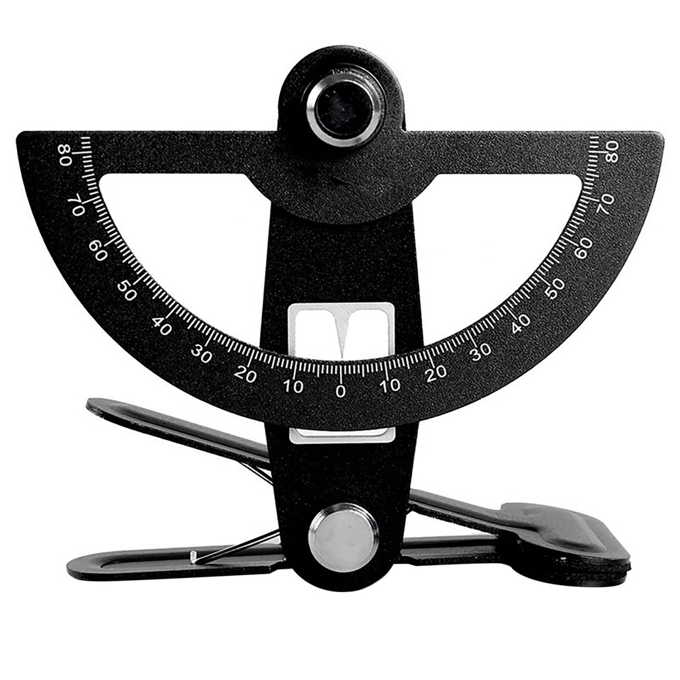 Aluminum Throw Meter Tool Fixed-wing Rudder Angle Ruler For RC Airplane ...