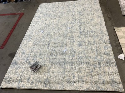 LBLUE / IVORY 5'-0'' x 8'-0'' Broken Thread Rug Reduced Price 1172682322 ABT495L-5