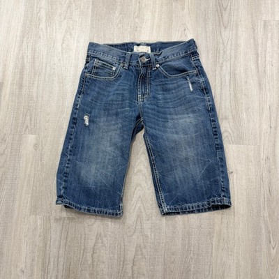 Vintage Ecko Unltd Jean Shorts Men's 30 Blue 14'' Inseam y2k Cyber Grunge Skate 