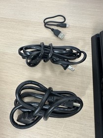 Sony PlayStation 4 Slim 500GB Black Console w/ Uncharted 4 Box - Tested & Works