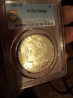 1881-S Morgan Silver Dollar PCGS MS66