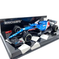 Alpine F1 Team A521 #14 4. Ungarischer Gp 2021 Alonso Minichamps 1:43