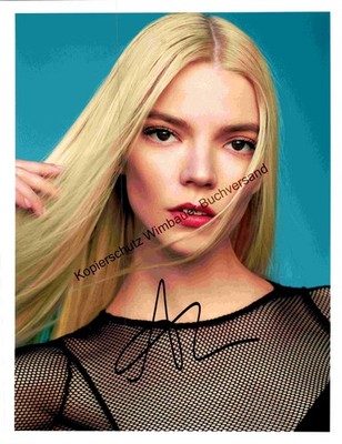 Original Autogramm Anya Josephine Marie Taylor-Joy /// Autograph signiert 354878