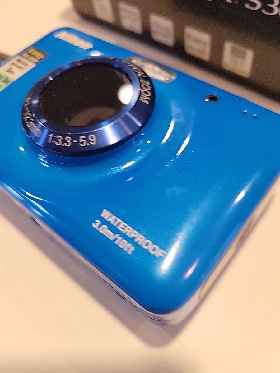 本日限定値下　Nikon COOLPIX S30 水中カメラ 防水カメラ Nikon COOLPIX S30 10.1MP Digital Camera Waterproof & SD Card - AS
