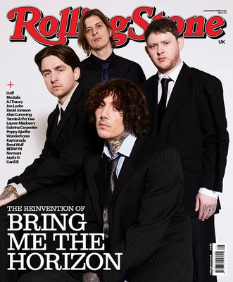 ROLLING STONE MAGAZINE-  bring me the horizon-ISSUE 18-aug/sept 2024