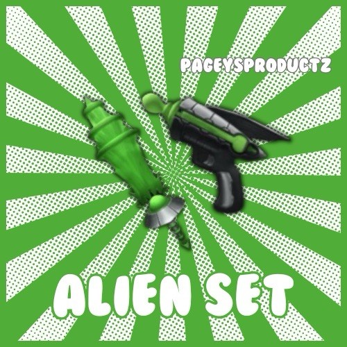 Alien Set MM2 / Murder Mystery 2 Godly Set / NEW Halloween Godly | eBay