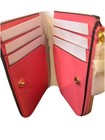 Kate Spade Pink Floral Wallet Small Compact Coated Canvas Zip Snap Closure NEW — photo 4