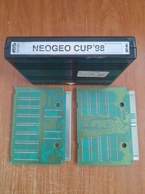NeoGeo Cup '98: The Road To The Victory Neo Geo MVS Original Game Cartridge