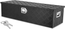 Heavy Duty Aluminum Diamond Plate Tool Box for Pick Up Truck Bed RV Trailer