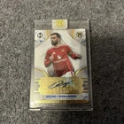 Topps Reverence Bruno Fernandes Autographed Card 35/75 Manchester United