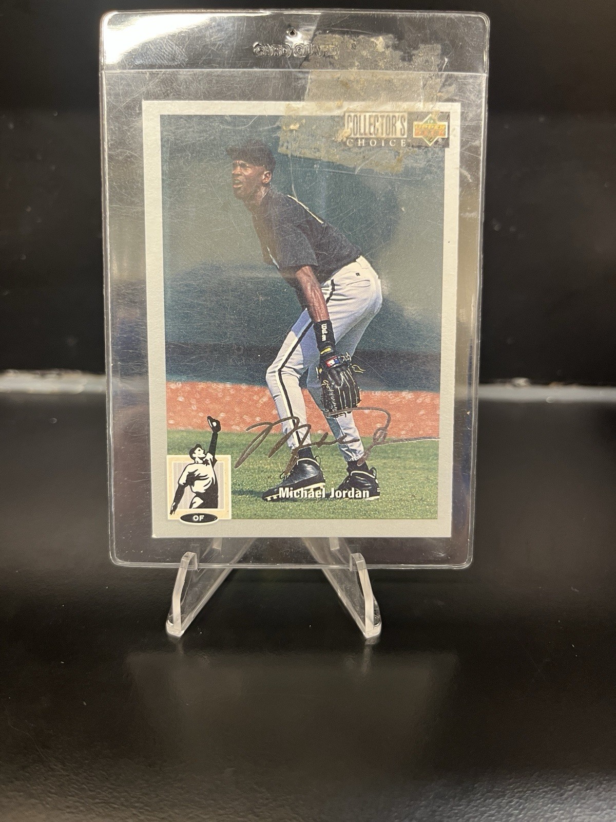 1994-95 Upper Deck Collector's Choice - Michael Jordan #23 Silver Foil Signature