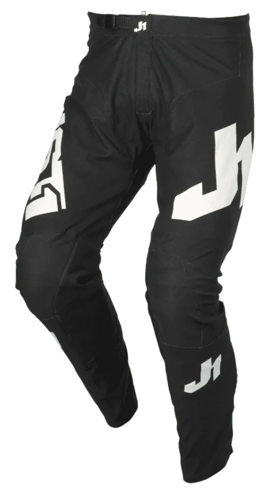 JUST1 J-ESSENTIAL LIGHT MX MOTOCROSS PANTS BLACK SIZE EU 38 USA 22