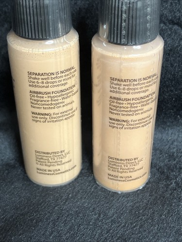 Luminess Airbrush Foundation Advanced Shade 040 Silk 4 in 1 0.50 FL OZ NEW - Picture 2 of 5