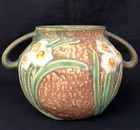 ROSEVILLE POTTERY JONQUIL DOUBLE HANDLED VASE 524-4".....MINT