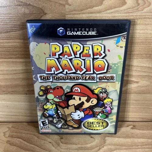 Paper Mario Thousand Year Door - Best Seller - CIB Complete - Tested - Gamecube