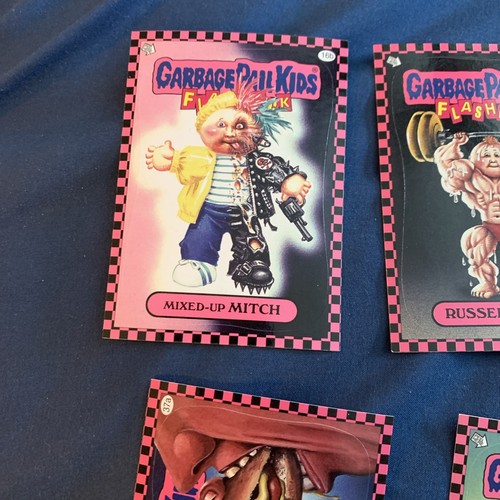 GPK Garbage Pail Kids 2010 Flashback Pink Lot Aggie Mitch Russell Fran Dolly 5 ! - Picture 4 of 6