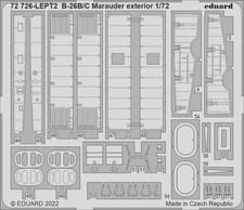 B-26B/C Marauder exterior for HASEGAWA / HOBBY 2000, 1/72 - Eduard Accessories 7