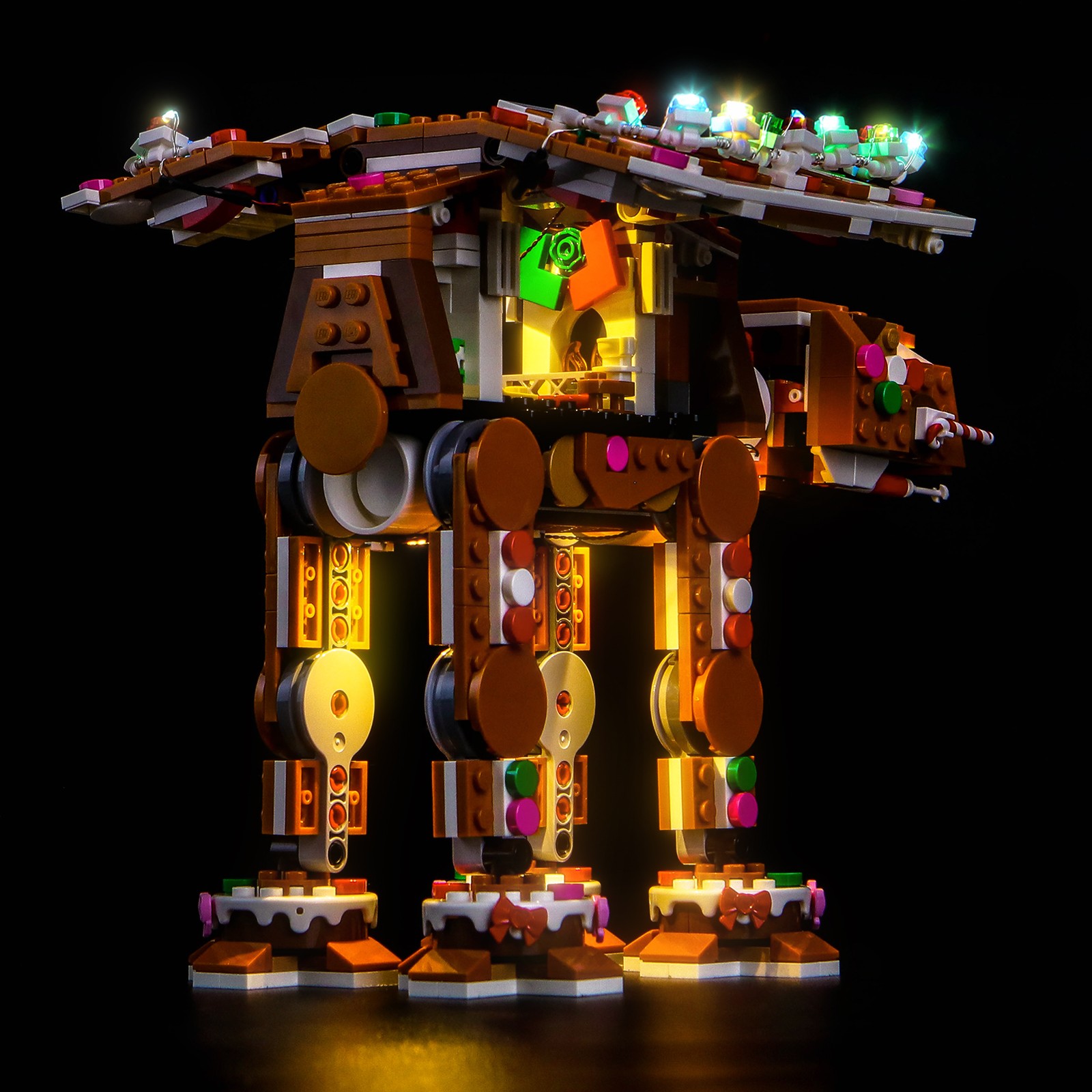 LocoLee Kit Luci LED per LEGO Star Wars 40806 Pan di Zenzero AT-AT™ Set Luci foto 5