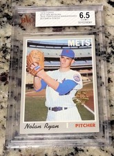 Topps 65th Anniversary Buyback • Nolan Ryan Gold 1/1 • 1970 Topps • BVG 6.5