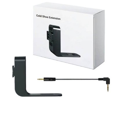 Lightweight Cold Shoe Support for X4 X3X2 Mic Integration Brackets Mic Adapter
