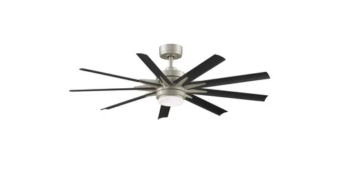 Fanimation Odyn Custom 1-Light 9-Blade Ceiling Fan Motor (Only) in Brushed - Picture 2 of 2