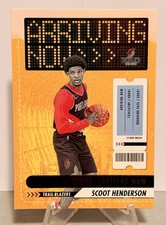 Scoot Henderson RC 2023-24 Panini NBA Hoops - Arriving Now #4