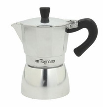 Caffettiera mirror 2 tazze tognana caffe' napoletano moka 3012