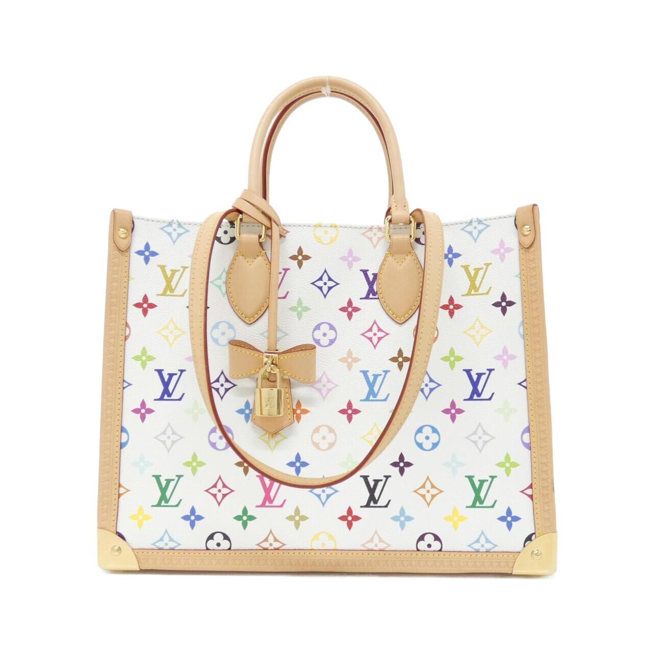 Authentic Louis Vuitton Multicolore (LV x TM) On the Go Trunk MM M13079 Bag ...