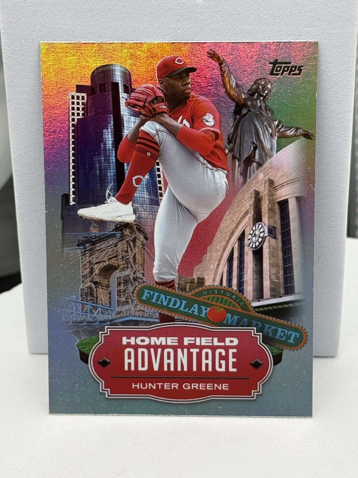 2023 Topps Update Series - Home Field Advantage Hunter Greene #HA-21